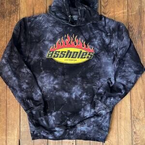 Assholes Live Forever hoodie sweatshirt black